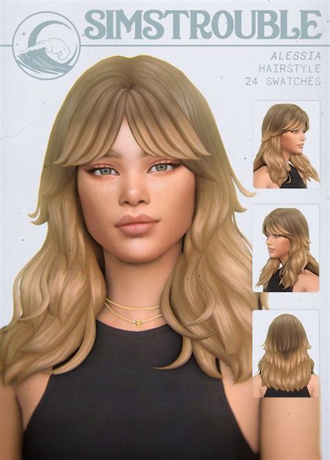 sims 4 hair mod|More.